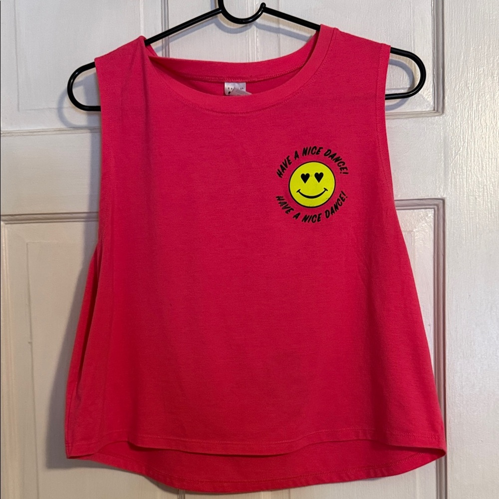 Zumba Fitness Pink Graphic Tank
